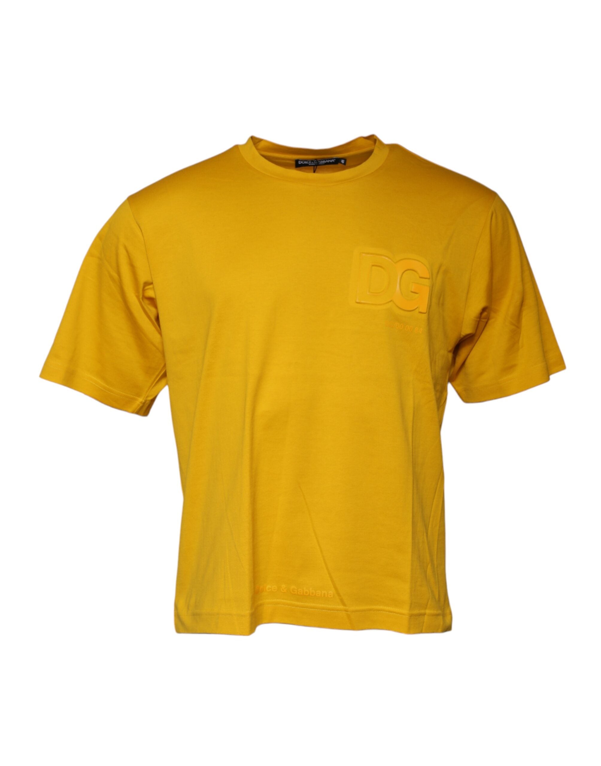 T-shirt Dolce & Gabbana jaune foncé
