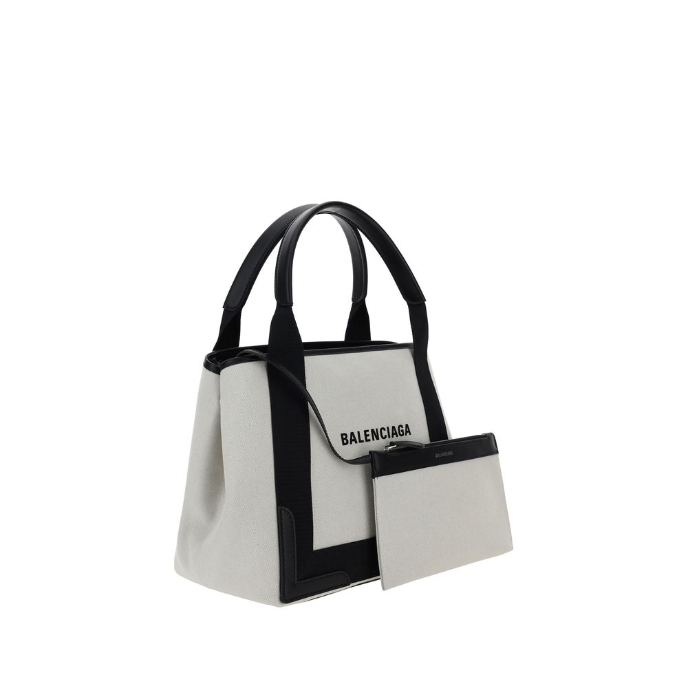 Sac en coton Balenciaga avec monogramme multicolore