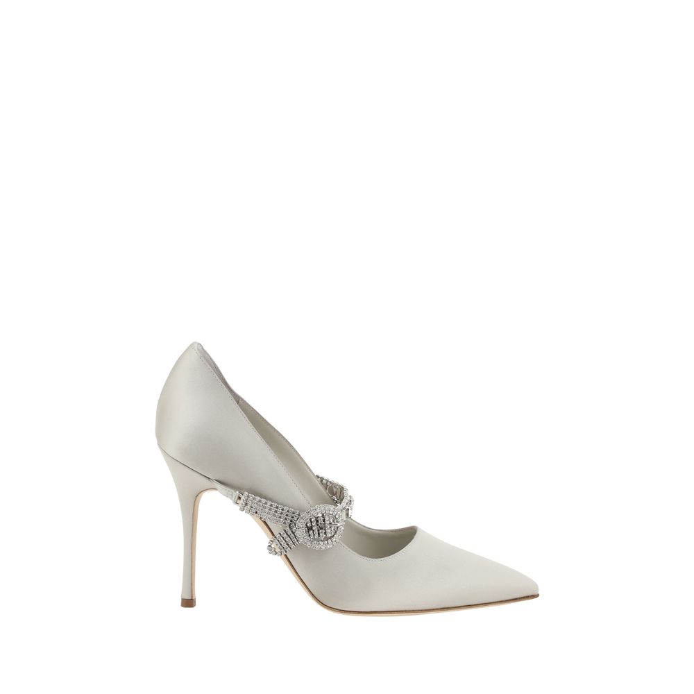 Pompes Manolo Blahnik Hamedi noires
