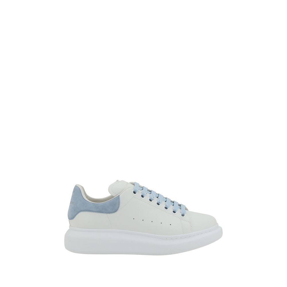 Baskets Alexander McQueen en cuir bleu clair