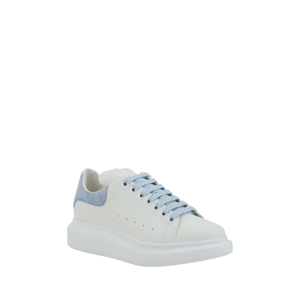 Baskets Alexander McQueen en cuir bleu clair