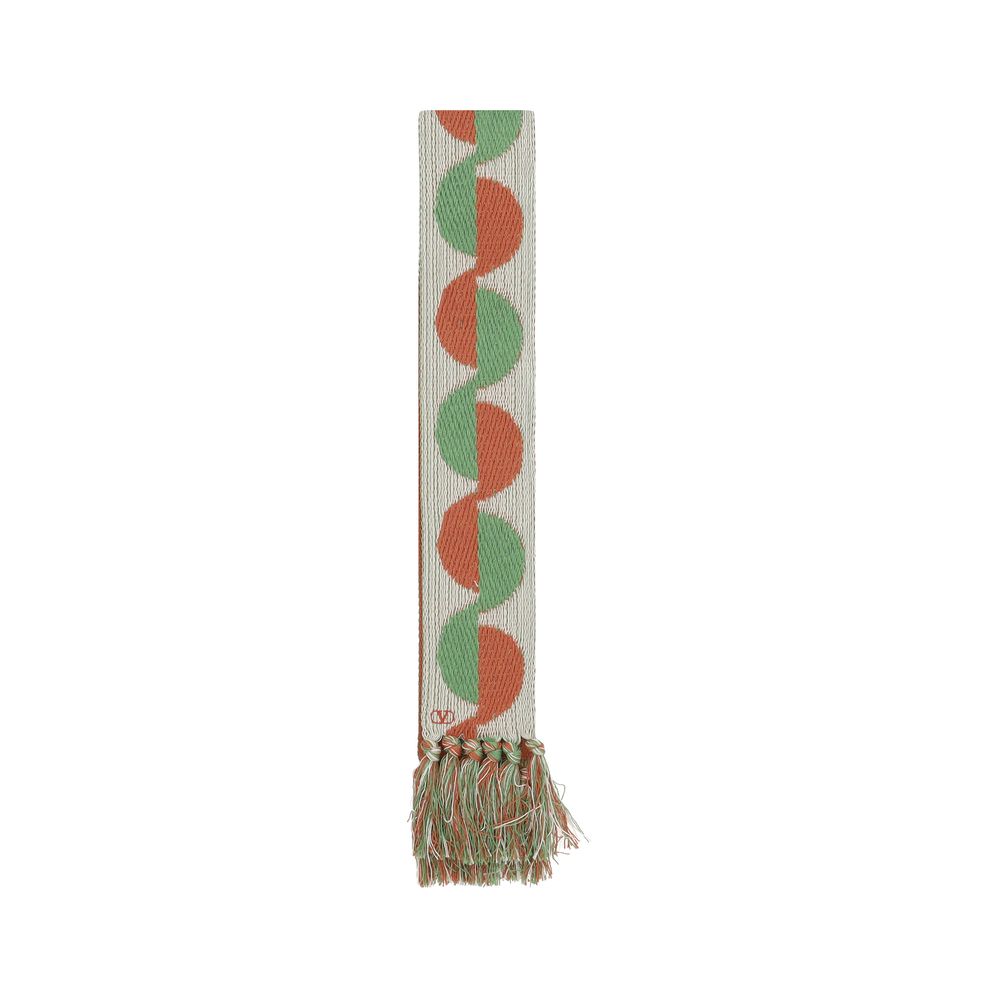 Écharpe Valentino Garavani jacquard multicolore