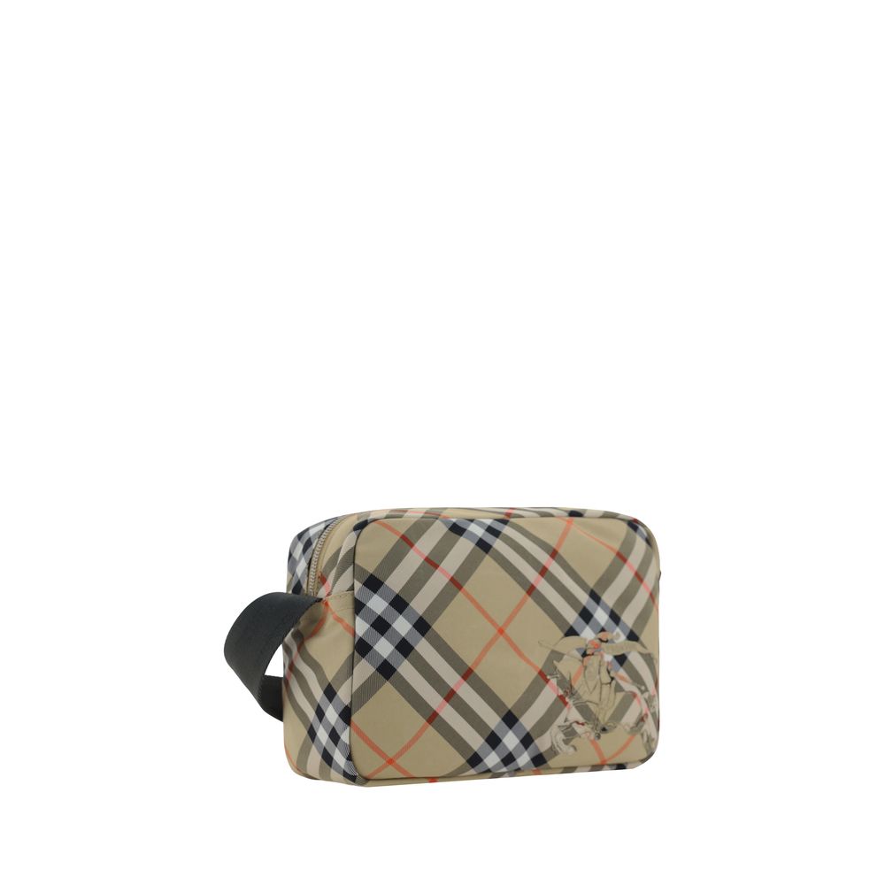 Sac à bandoulière Burberry Check beige