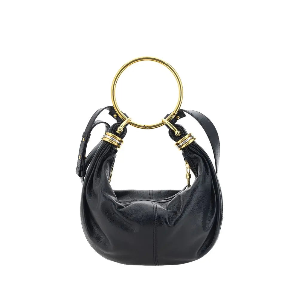 Sac à main Chloé Bracelet cuir noir Chloé