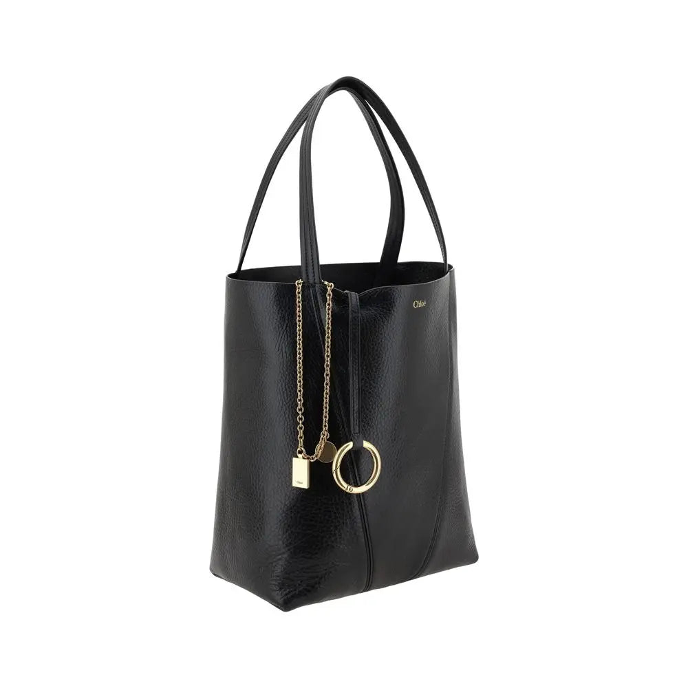 Sac épaule Chloé Spin beige Chloé