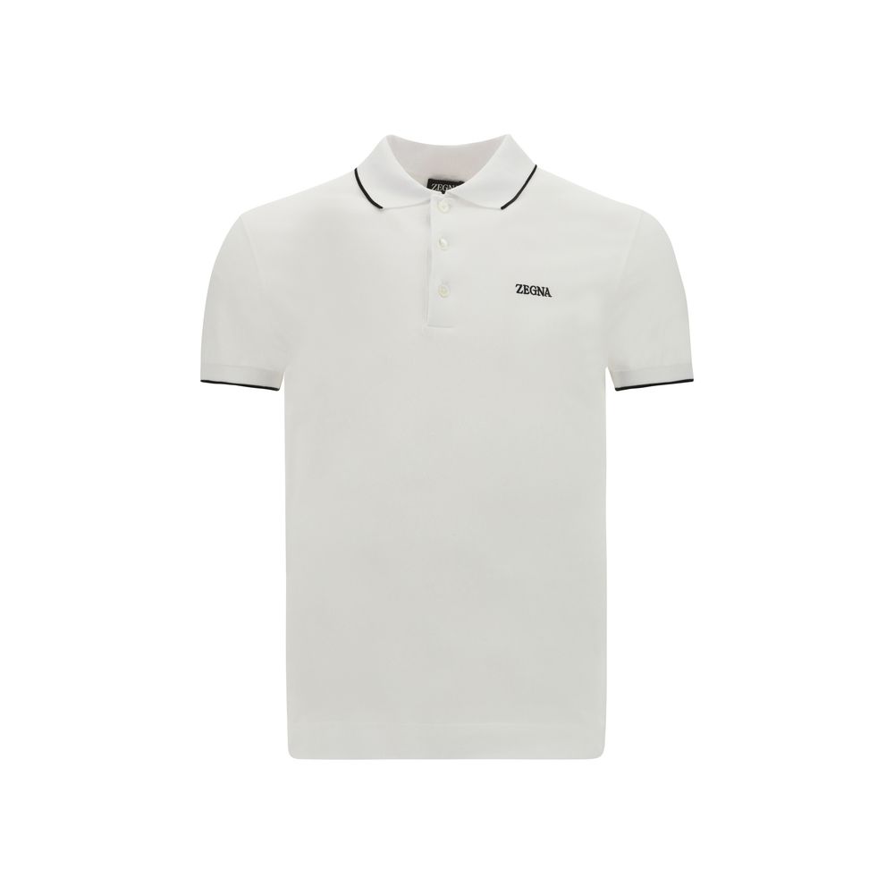 Polo Zegna classique bleu