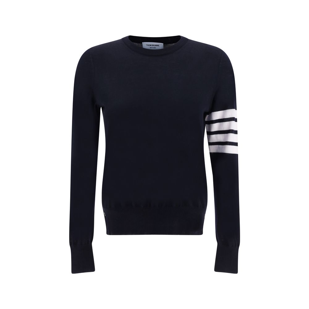 Pull Thom Browne Fleece gris