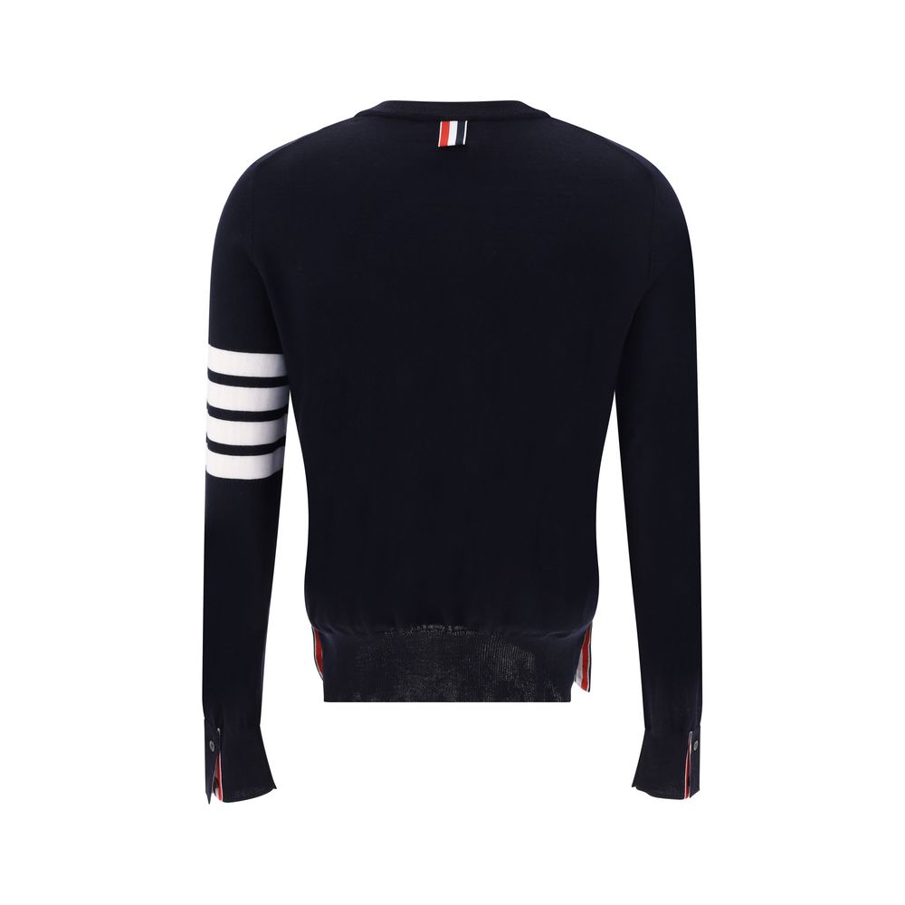 Pull Thom Browne Fleece gris