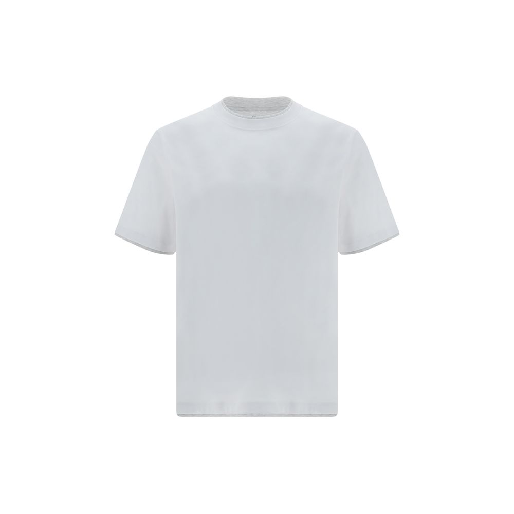 T-Shirt Brunello Cucinelli monochrome gris