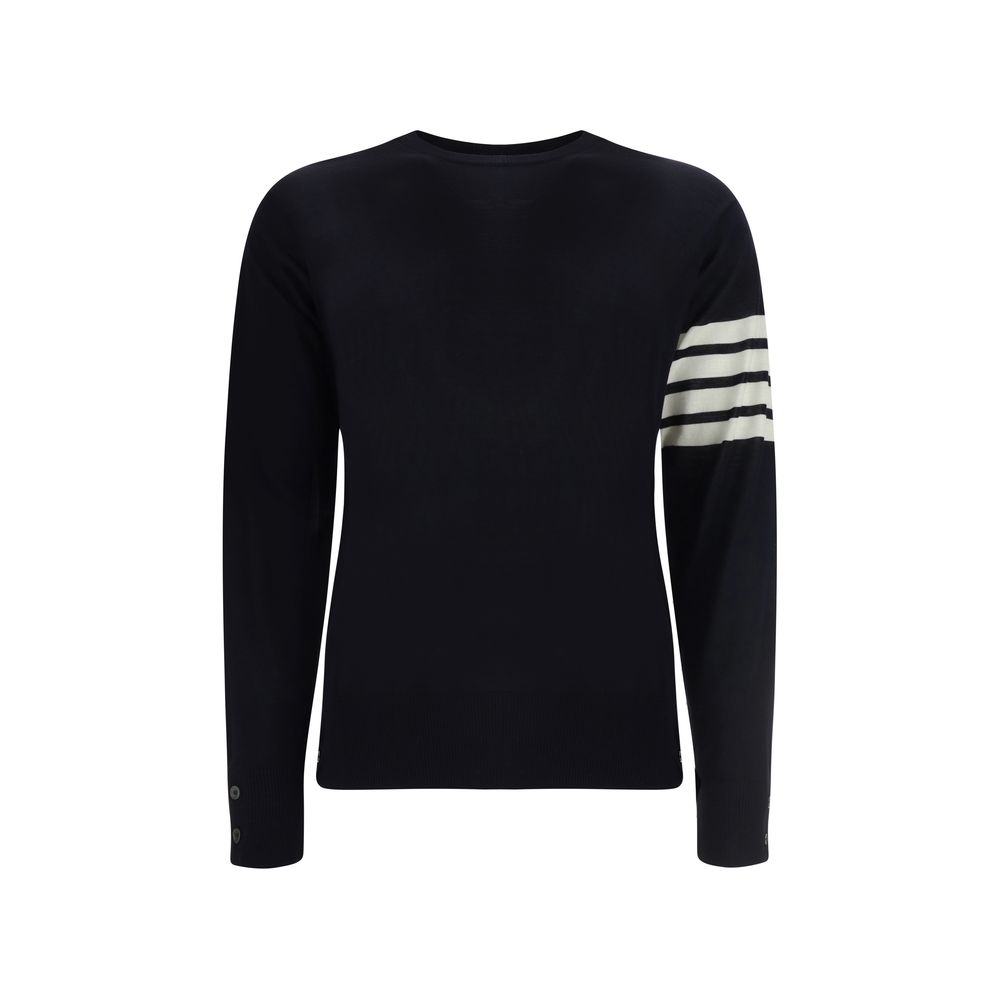 Pull Thom Browne Fleece Wool gris