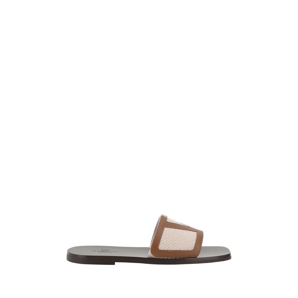 Sandales Valentino Garavani VLogo noires