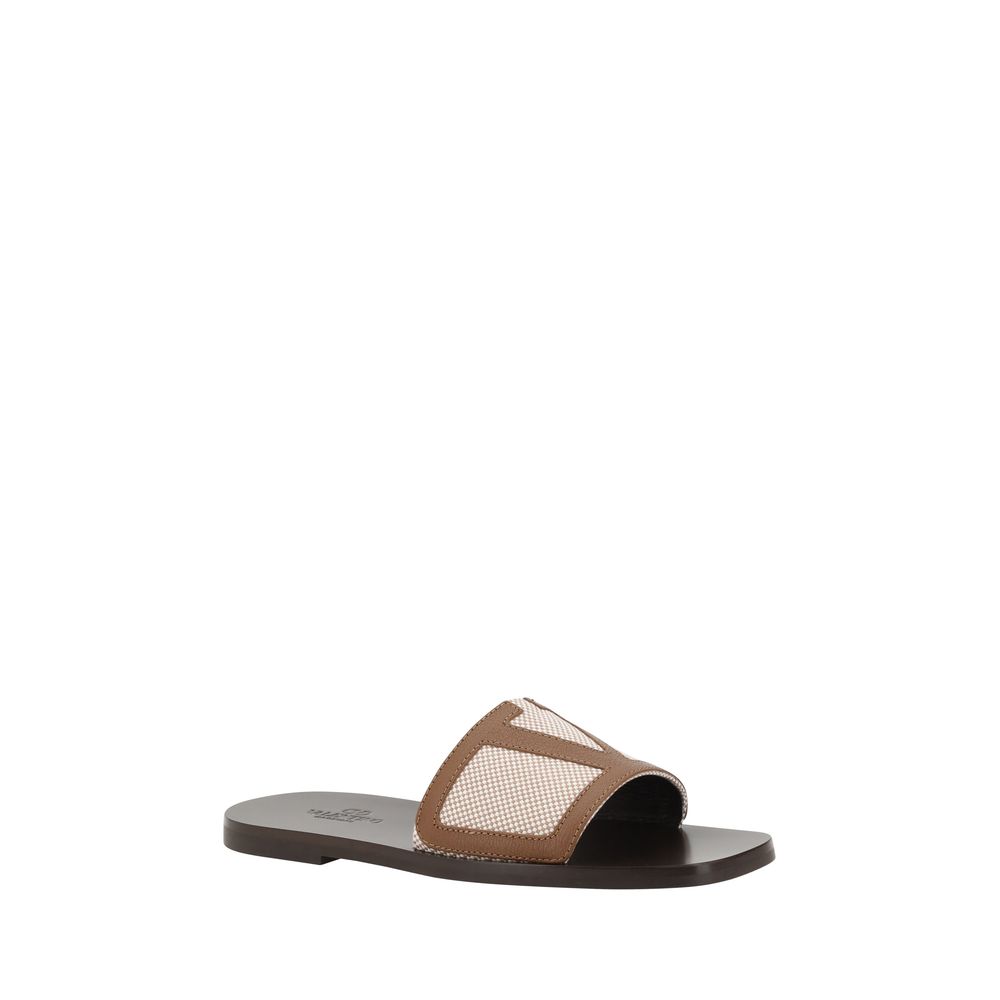 Sandales Valentino Garavani VLogo noires