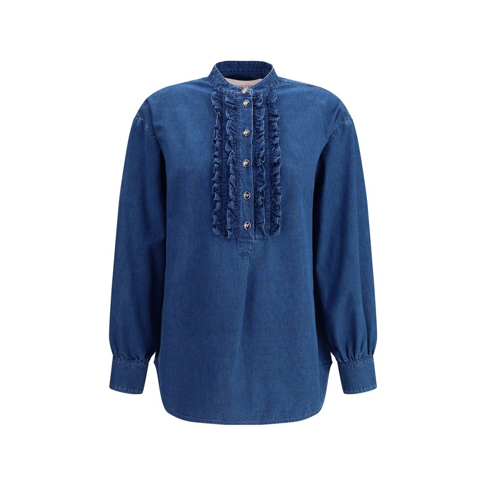 Chemisier Valentino en denim classique