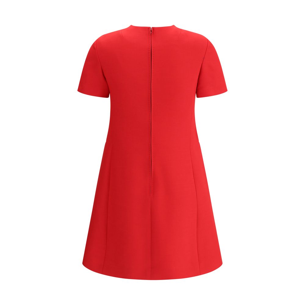 Robe mini Valentino avec découpe noire