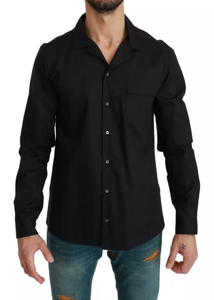 Chemise de nuit Dolce & Gabbana rayée bleue