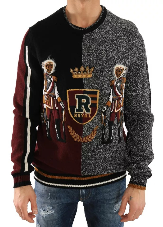 Pull Dolce & Gabbana KING gris