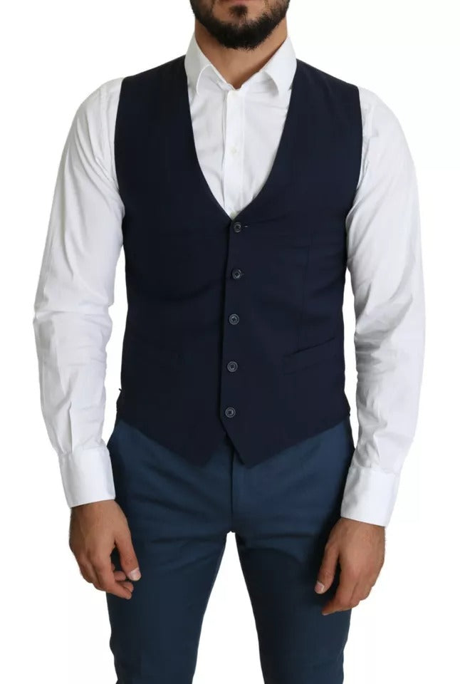 Gilet DOLCE & GABBANA bleu marine