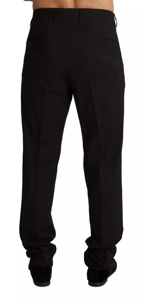 Pantalons Dolce & Gabbana noirs stripe