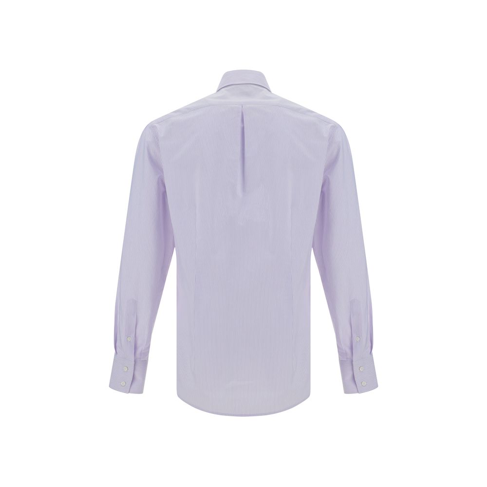 Chemise Brunello Cucinelli rayée multicolore