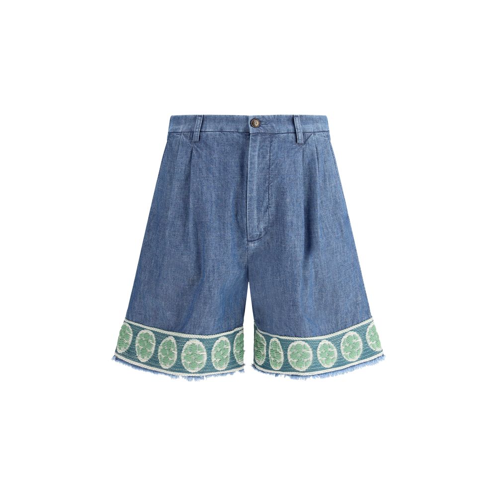Shorts Valentino denim bleus