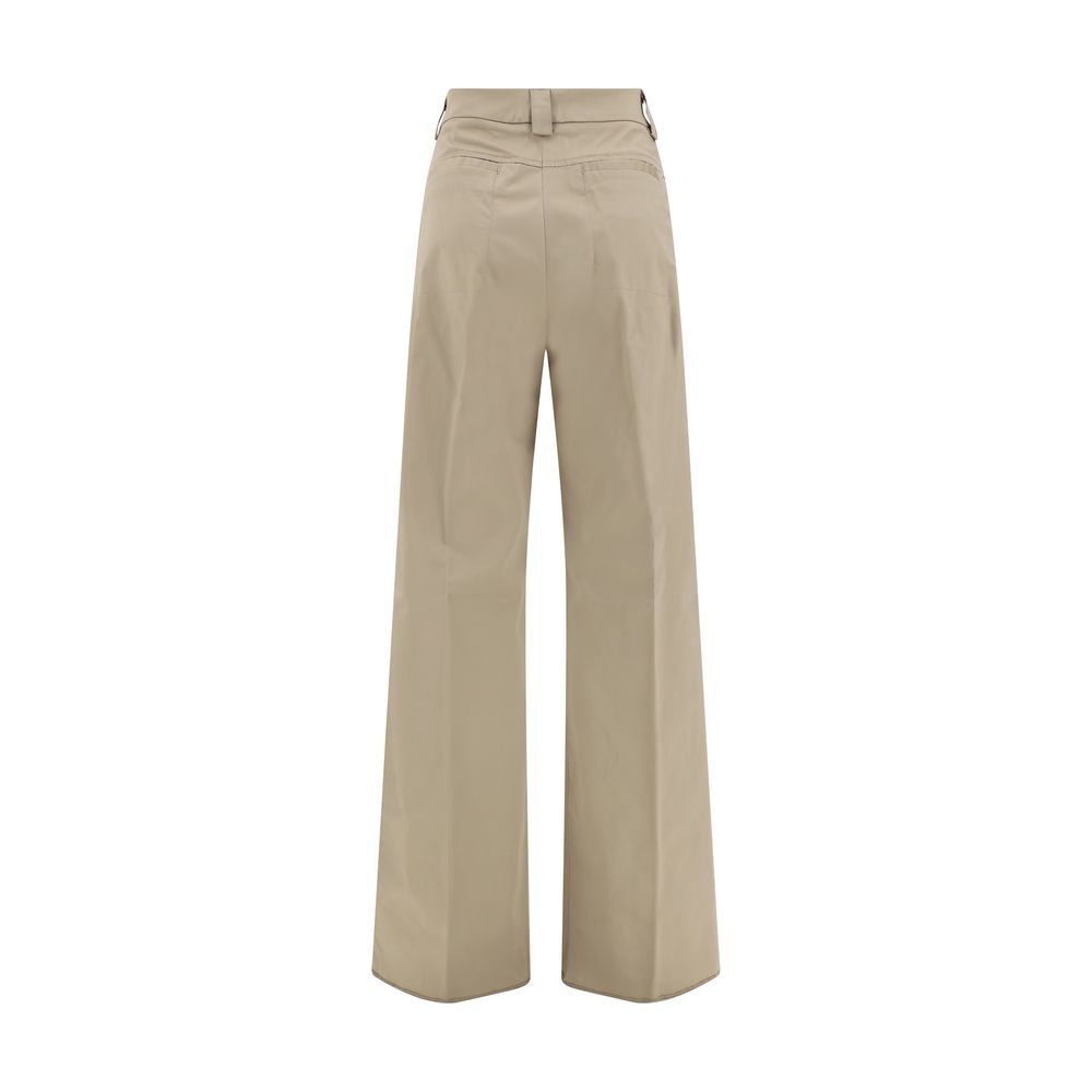 Pantalon The Latest taille haute noir