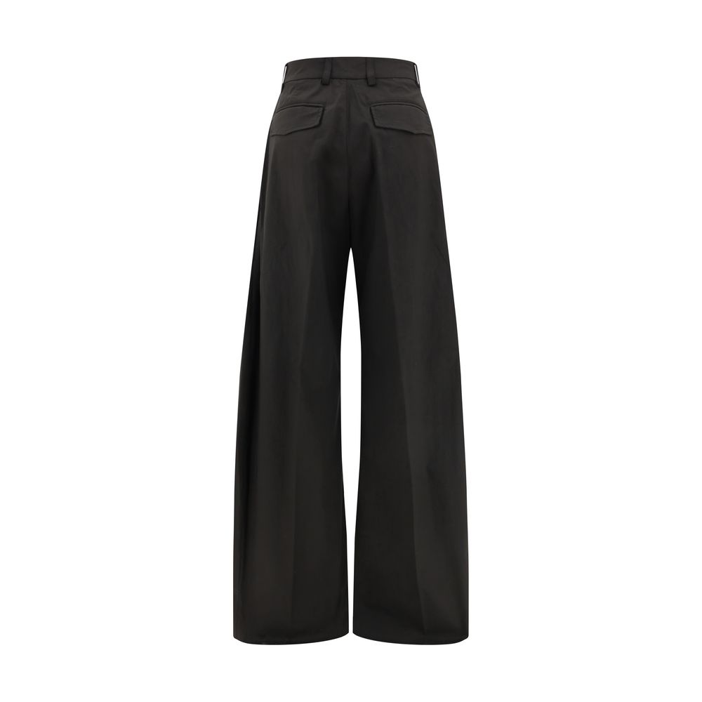 Pantalons The Latest Wide Leg noirs