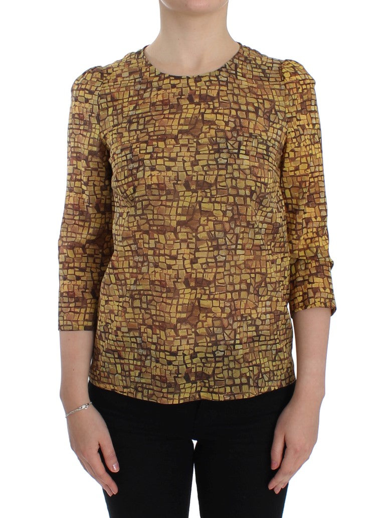 Blouse Dolce & Gabbana Mosaic multicolore