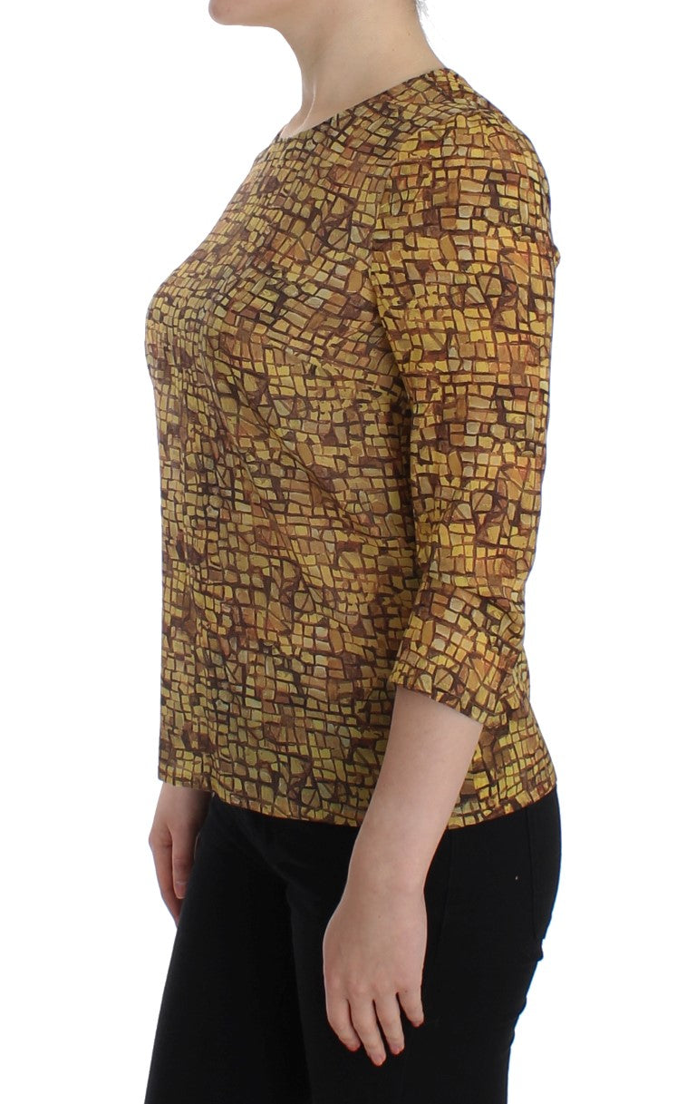 Blouse Dolce & Gabbana Mosaic multicolore