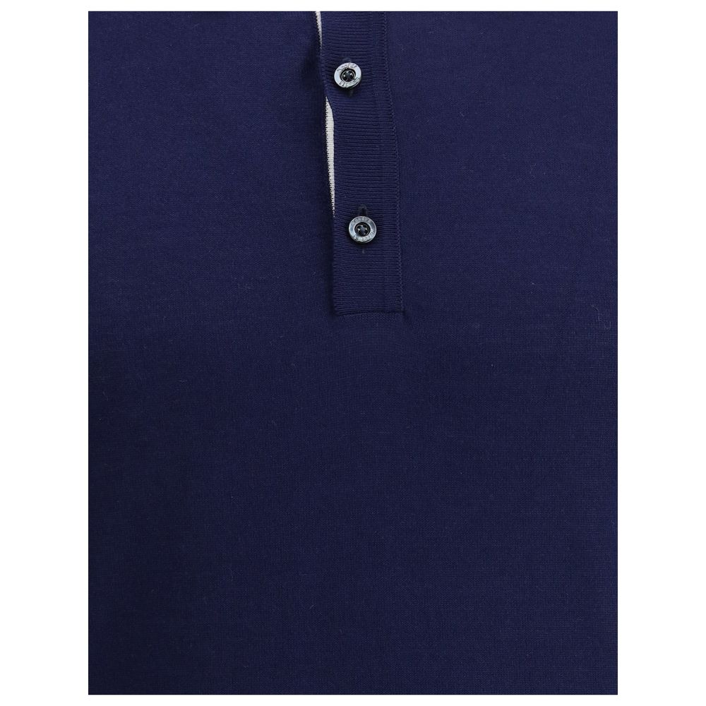 Polo Moorer classique blanc