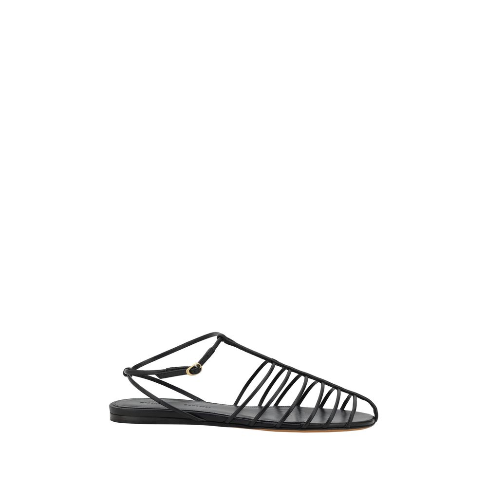 Sandales Proenza Schouler Tee Cage noires
