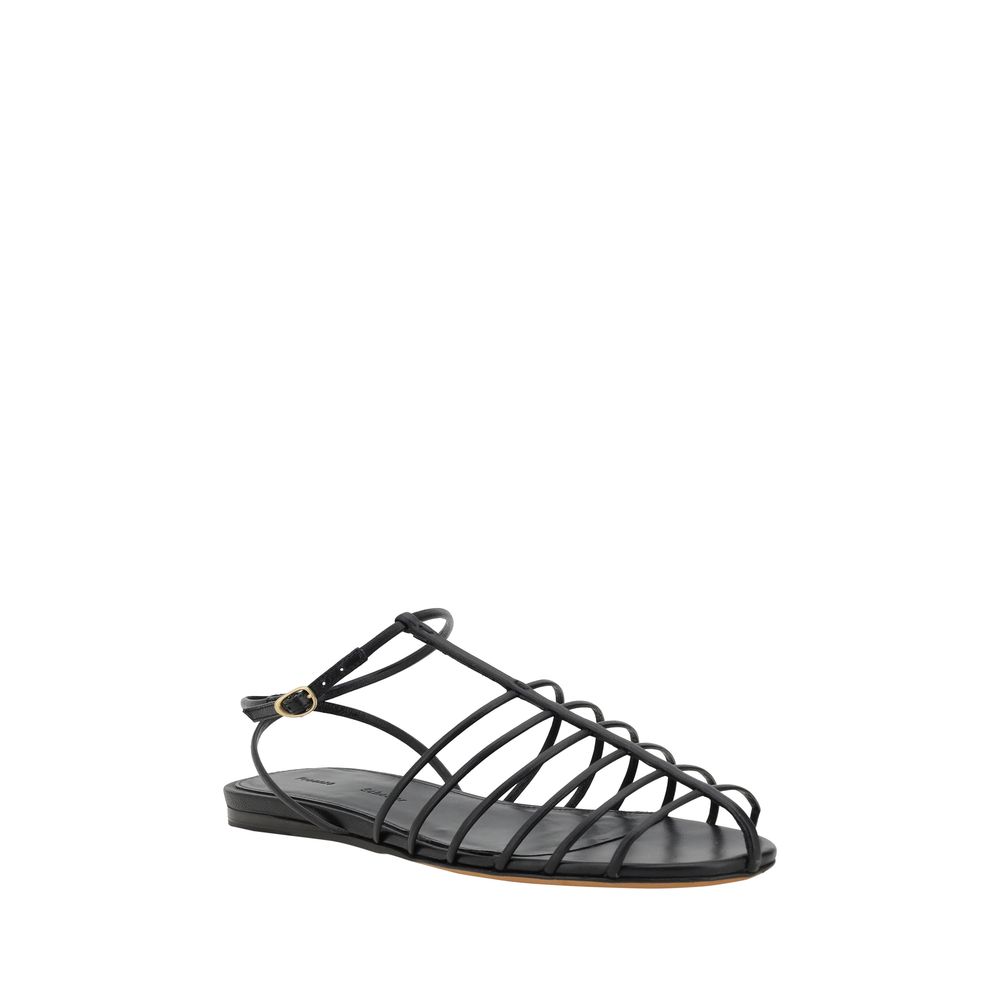 Sandales Proenza Schouler Tee Cage noires