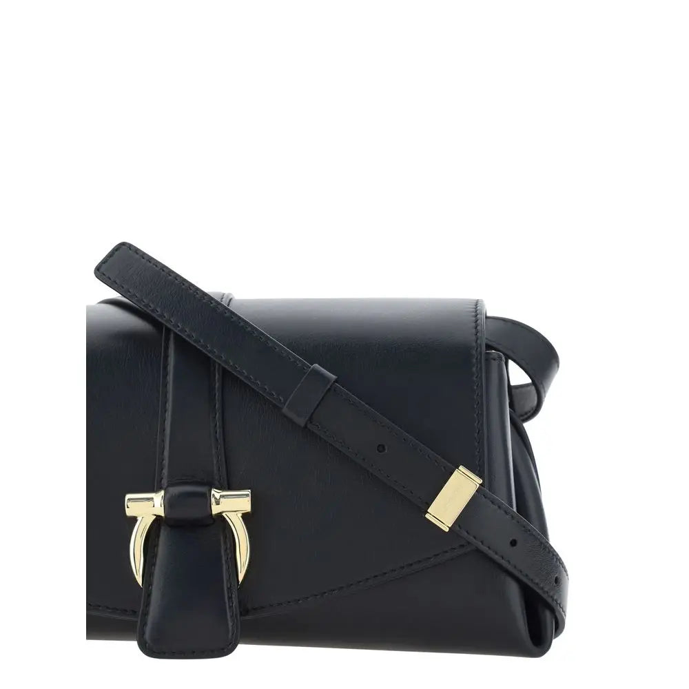 Sac porté épaule Ferragamo noir Ferragamo