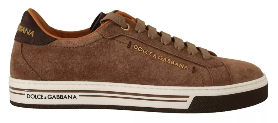 Baskets Dolce & Gabbana marron