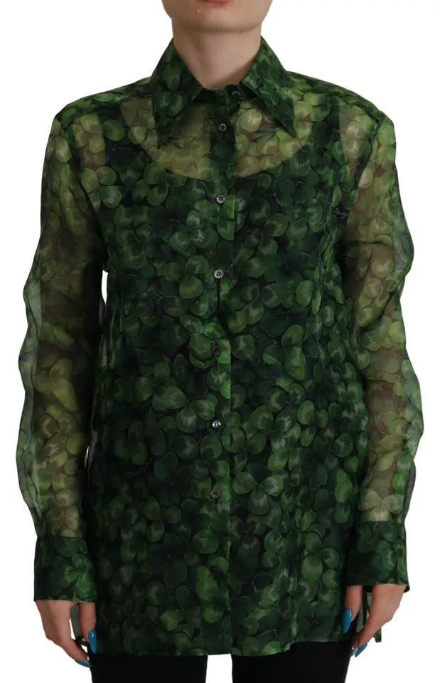 Blouse Dolce & Gabbana collier verte