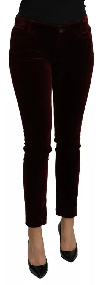 Pantalons Dolce & Gabbana bordeaux