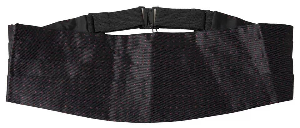 Ceinture cummerbund Dolce & Gabbana noire