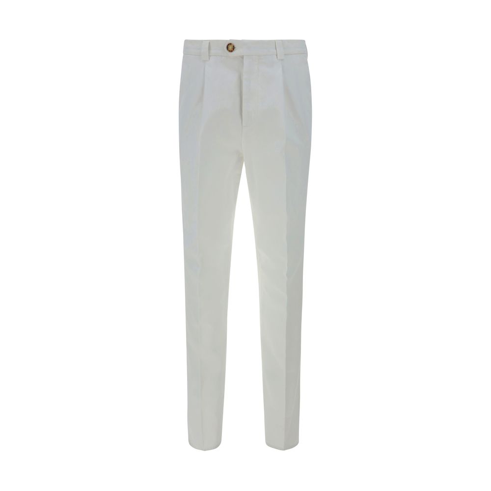 Pantalons Brunello Cucinelli monochrome noirs