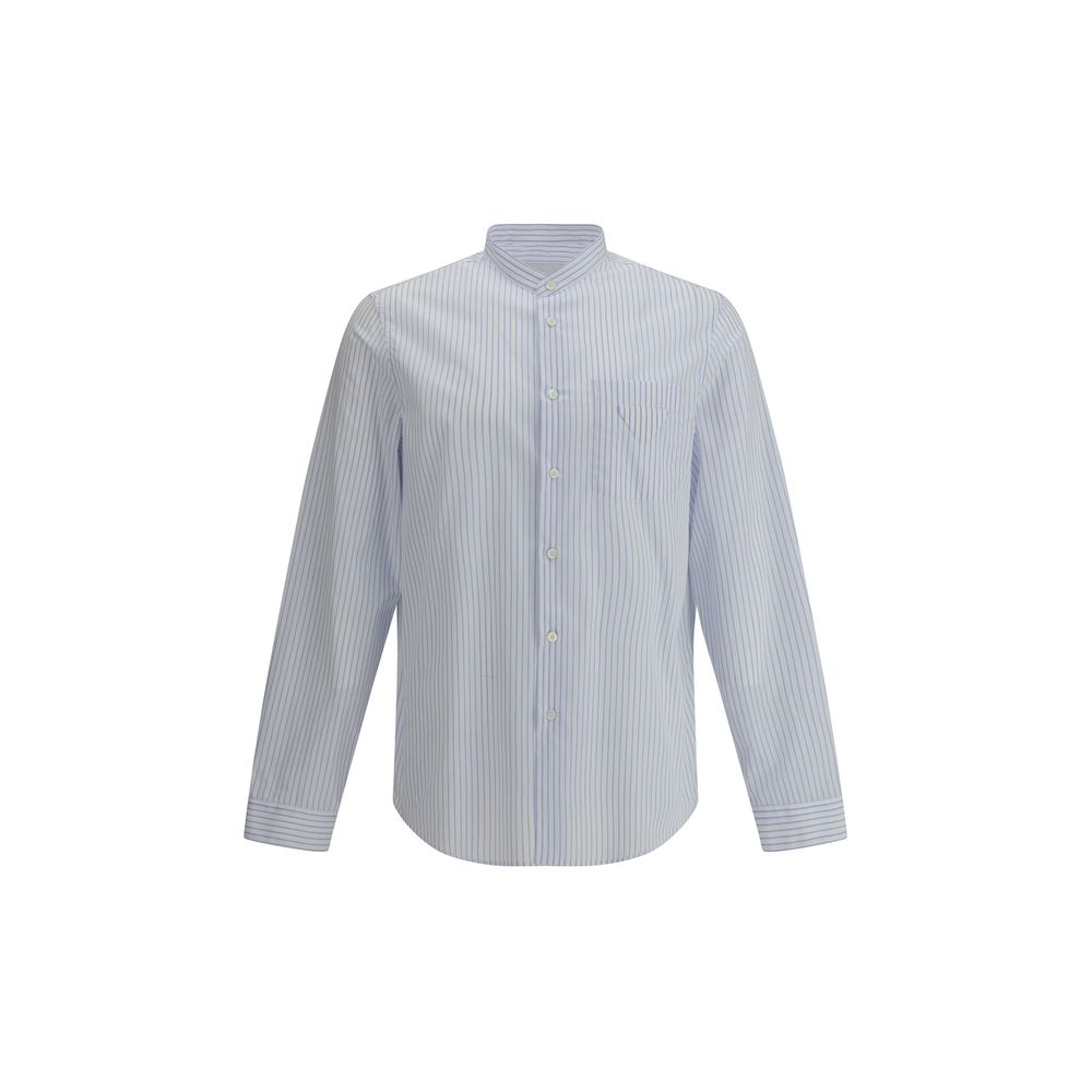 Chemise Prada à rayures blanches