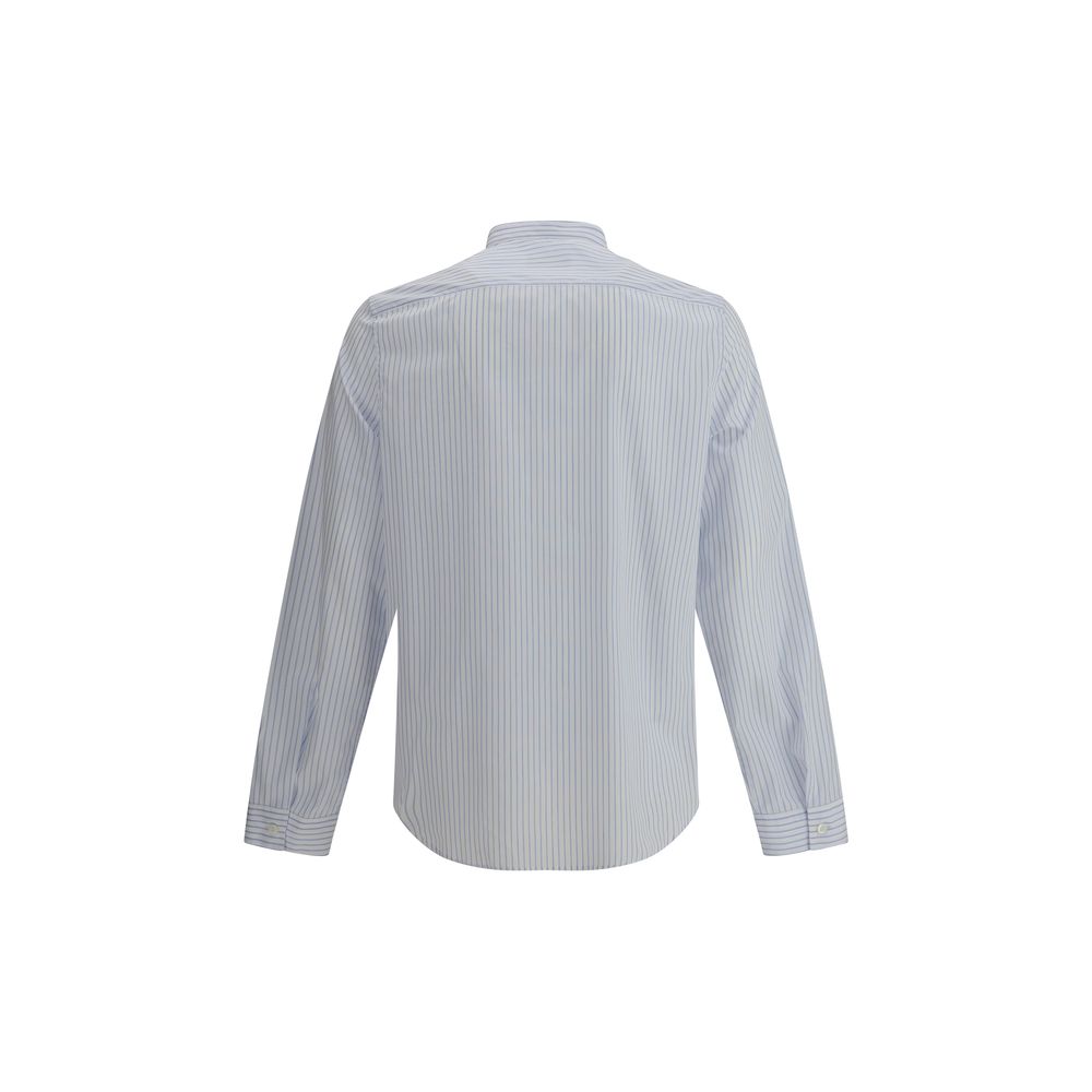 Chemise Prada à rayures blanches
