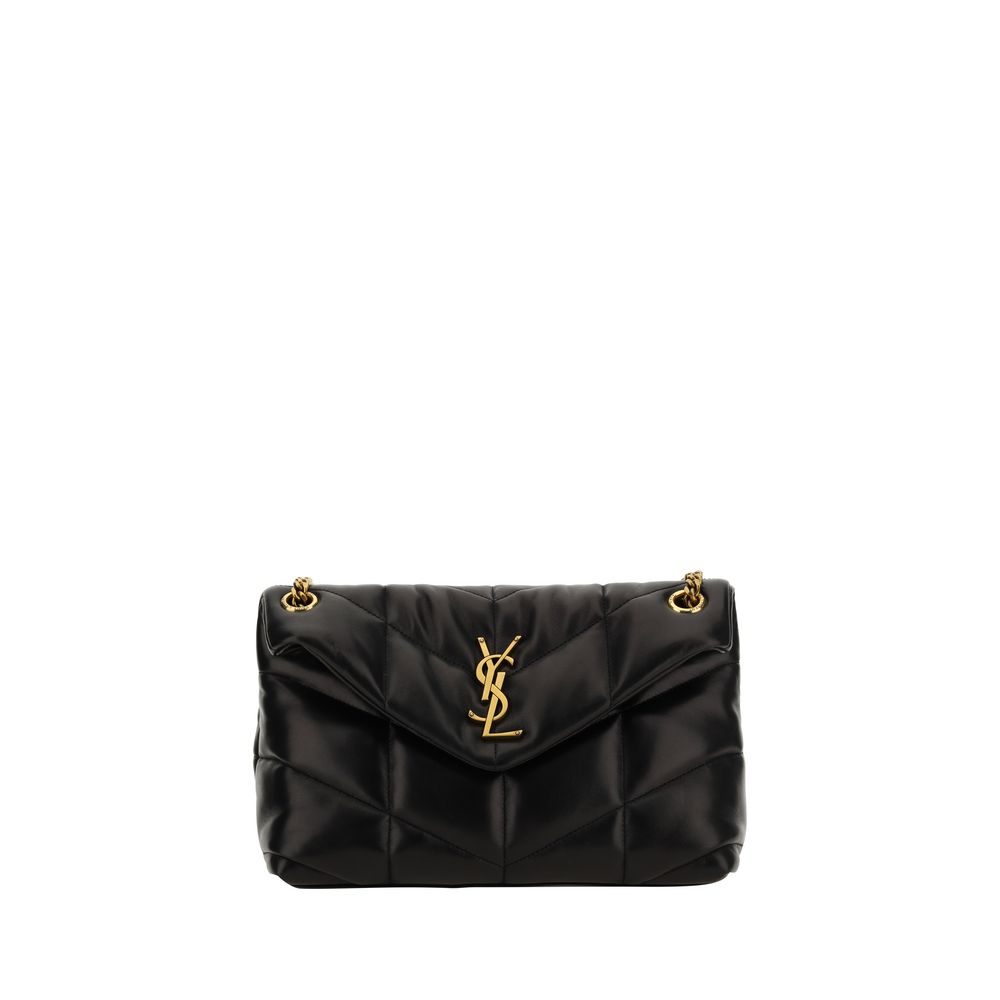 Sac bandoulière Saint Laurent LouLou noir