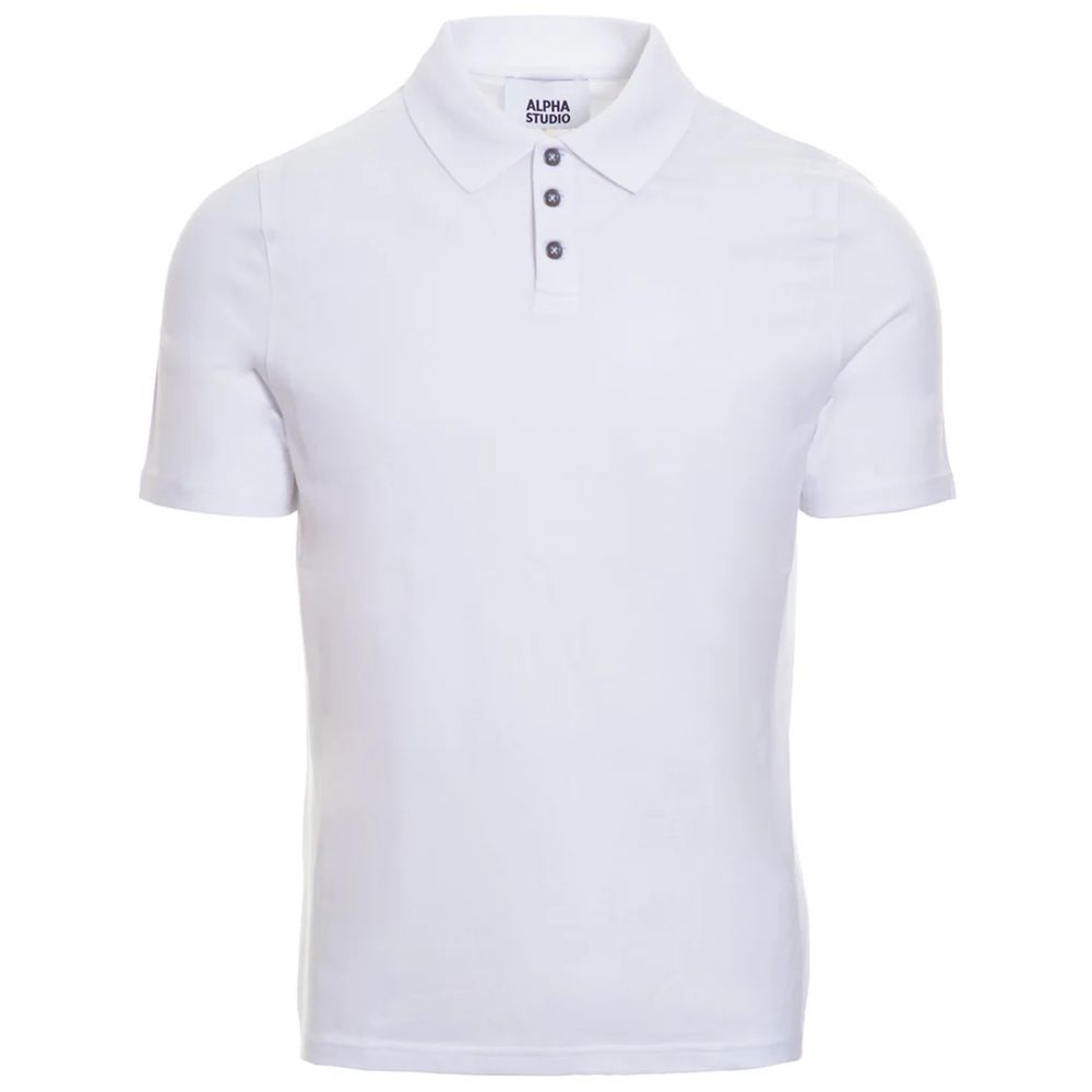 Polo Alpha Studio blanc