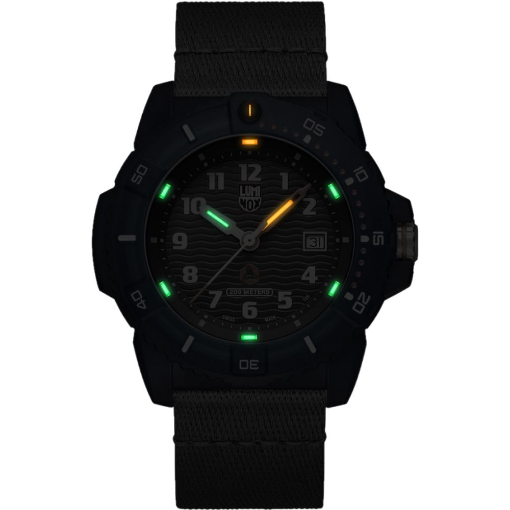 Montre Grey Nylon Quartz bleue