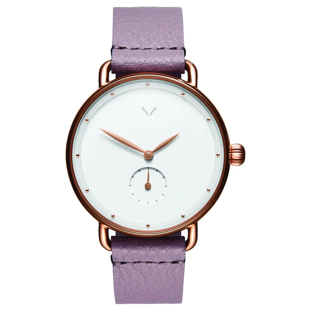 Montre Purple cuir violette