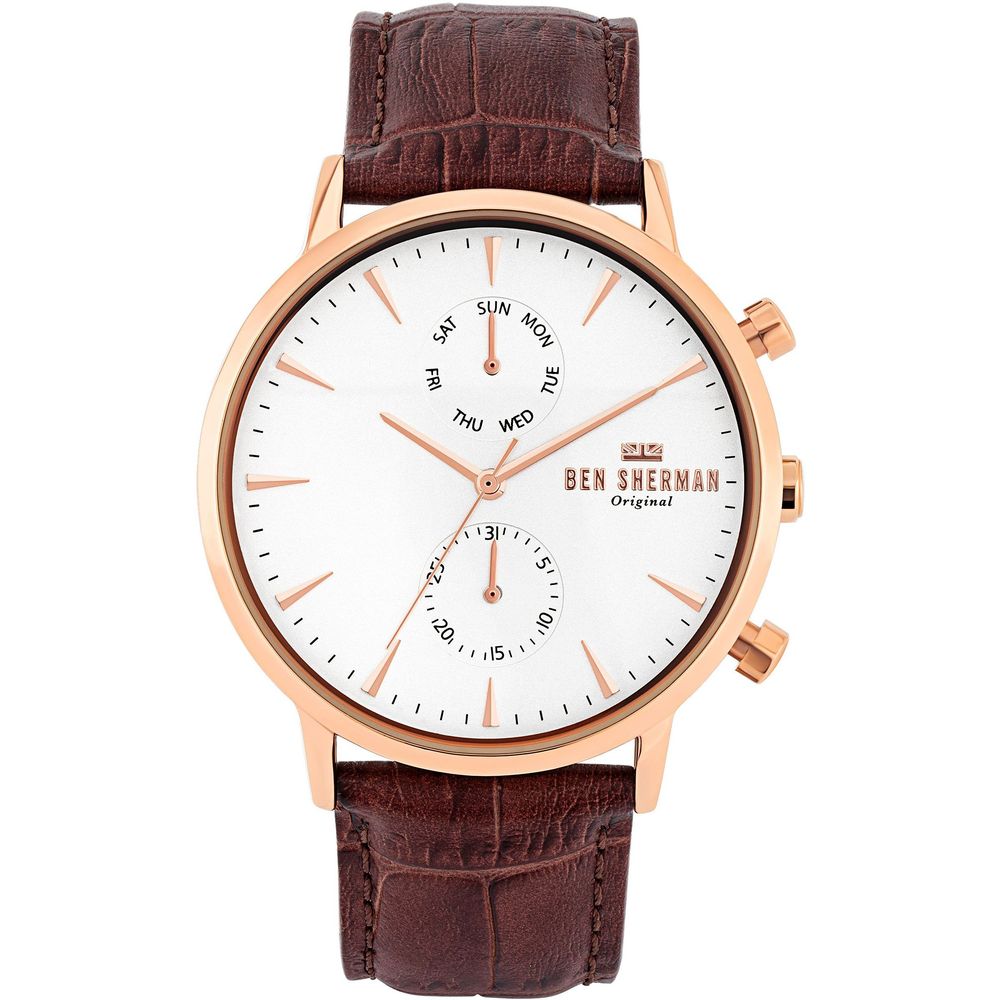 Montre quartz Lombard marron