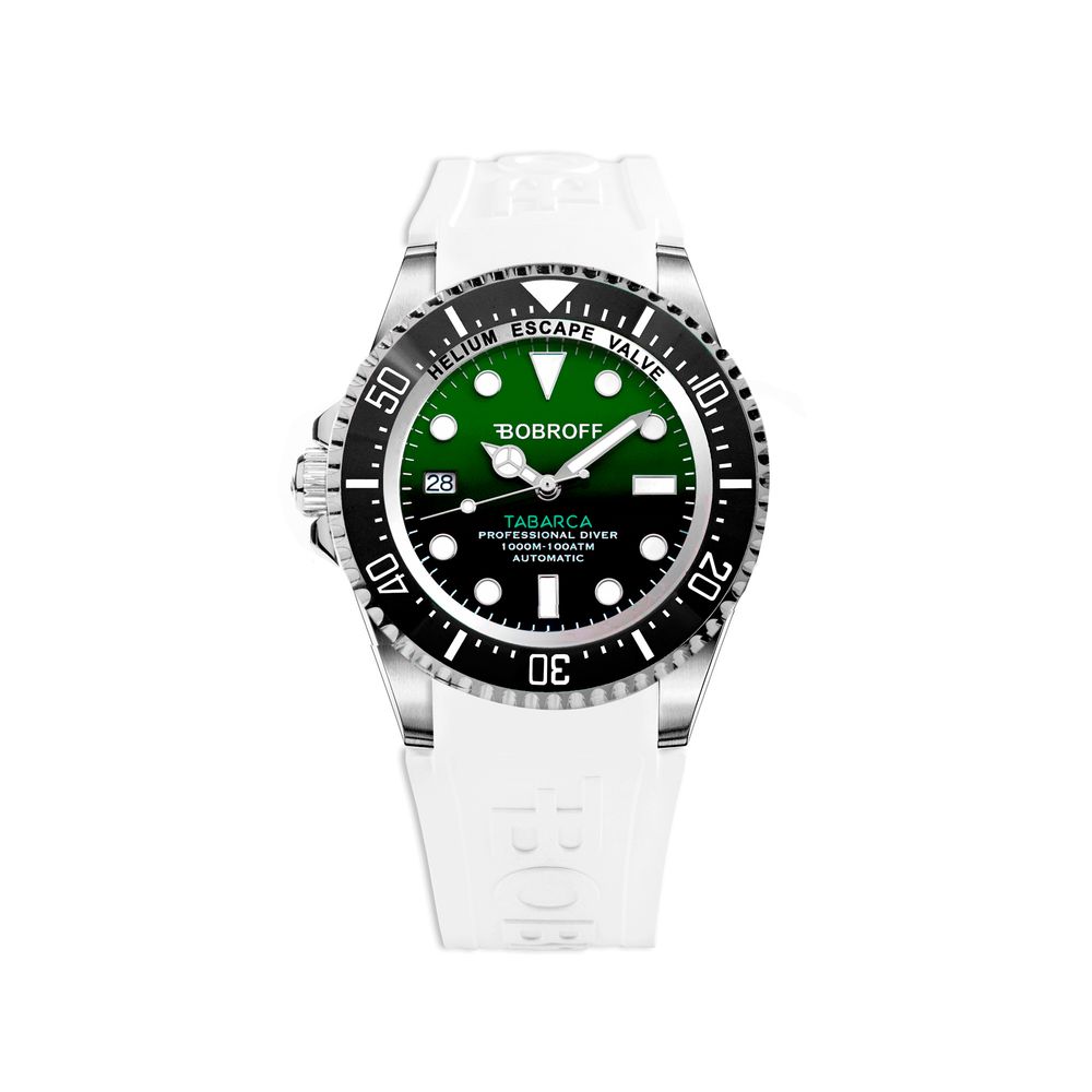 Montre automatique Grey 44MM verte