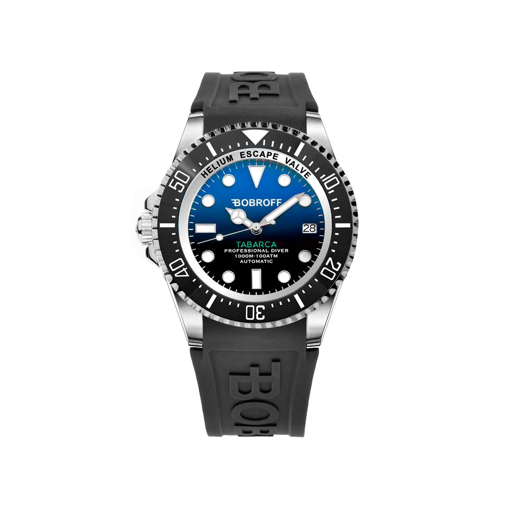 Montre automatique Noir bleue