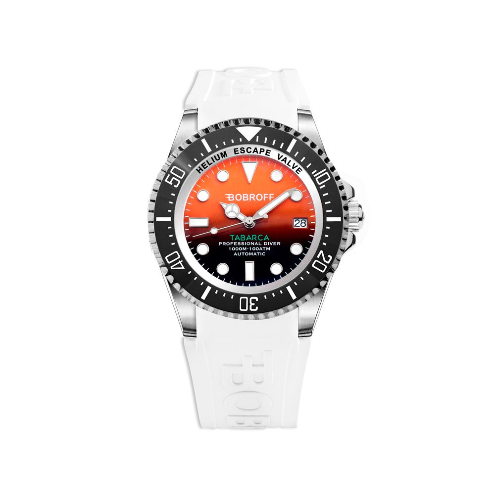 Montre automatique Tabarca argentée blanche