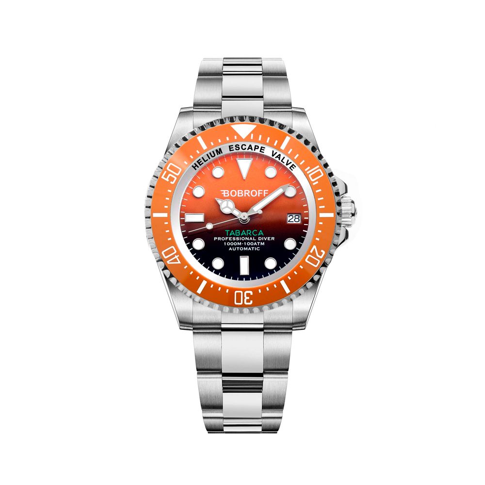 Montre automatique Tabarca orange