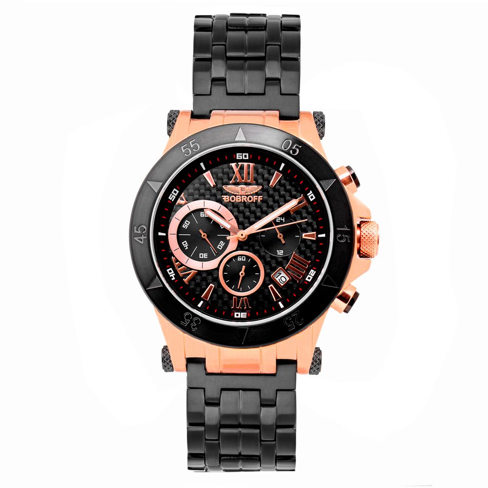 Montre Black Stainless Steel noire
