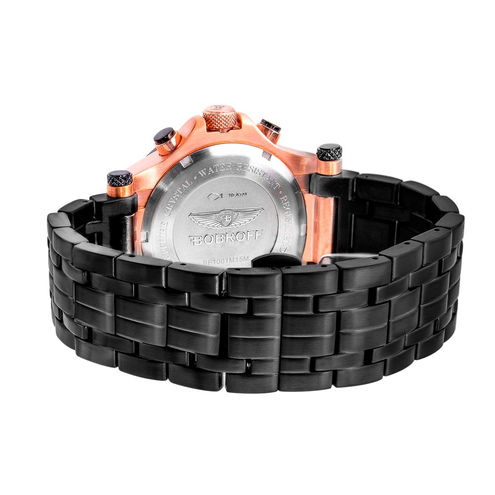 Montre Black Stainless Steel noire